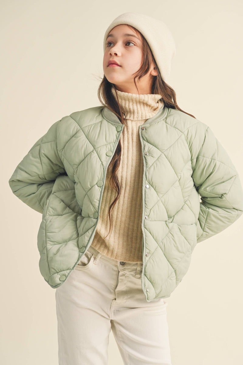 Heart & Arrow Quilted Jacket – Simply Ellie Boutique