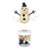 Earth Grown KidDoughs (KidDoughs by EGKD) - Snowman (Marshmallow) Mini Dough-To-Go