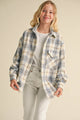 Heart & Arrow Plaid Shacket