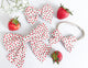Simply Ellie Large Strawberry Bow