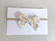 Simply Ellie Pastel Pink and Blue Floral Bow