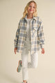 Heart & Arrow Plaid Shacket