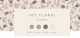 Colored Organics - Organic Baby Peyton Footed Sleeper - Joy Floral / Berry