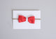 Simply Ellie Red & White Moonstitch Bow