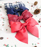 Simply Ellie Large Red Ribbon Bow