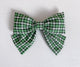 Simply Ellie Large Green Plaid Bow