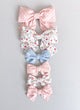 Simply Ellie Large White Floral Bow