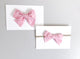 Simply Ellie Pink Gingham Bow