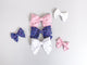 Simply Ellie Navy Floral Bow