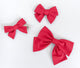 Simply Ellie Large Solid Red Bow