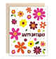 The Beautiful Project Floral Happy Birthday Card